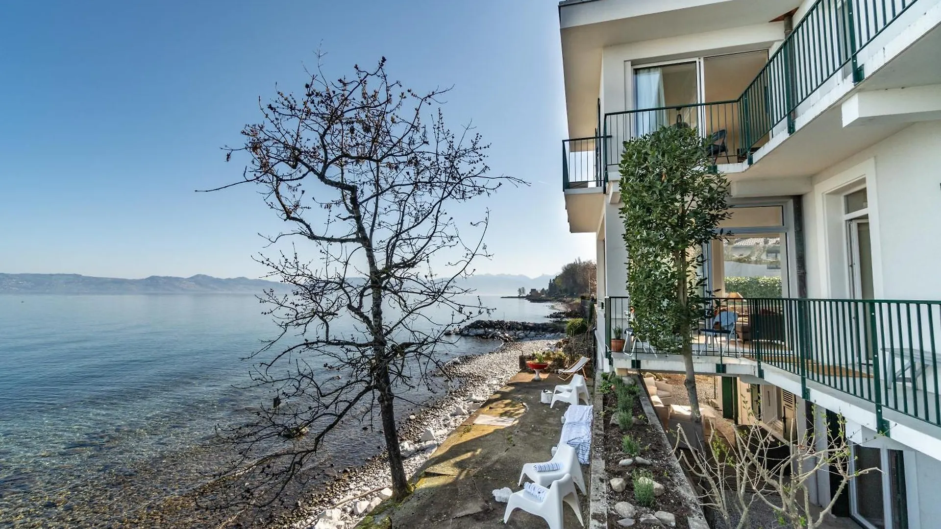 דירה Maxilly-sur-Léman La Villa Du Lac - Appartements De Vacances - Les Pieds Dans L'Eau צרפת
