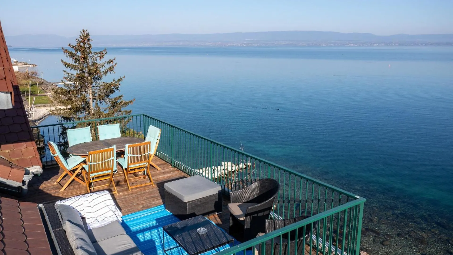 Maxilly-sur-Léman La Villa Du Lac - Appartements De Vacances - Les Pieds Dans L'Eau דירה